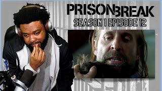 PRISON BREAK SEASON 1 EPISODE 12 REACTION  quotOdd Man Outquot [upl. by Notsae457]