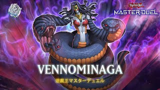 Vennominaga  Vennominaga the Deity of Poisonous Snakes  Ranked Gameplay YuGiOh Master Duel [upl. by Ellened]