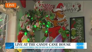 Candy Cane house in Henderson [upl. by Lalat]