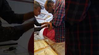 Instant Ear Piercing at Shree Jewellers Mandavelli Chennai earpiercing jewelry gunshot [upl. by Benedict569]