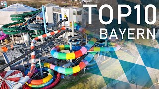 TOP10 Die besten Wasserparks in Bayern  Erlebnisbäder amp Wasserrutschen  4K Doku 2024 [upl. by Mariska]