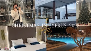 VLOGMAS 3  CHRISTMAS IN CYPRUS 2022  CHRYSOMARE HOTEL ROOM TOUR DEC 2022 [upl. by Reiss64]