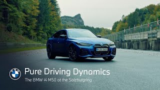 Pure Driving Dynamics  The BMW i4 M50 at the Salzburgring [upl. by Ardnatal]