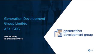 ASX Small and MidCap Conference September 2024  Generation Development Group Limited ASXGDG [upl. by Vitia]