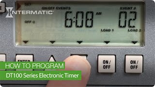 How to Program the DT100 Series Electronic Timer [upl. by Ahsilac]