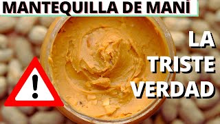 MANTEQUILLA de MANÍ CASERA o COMPRADA CUAL es la MEJOR y MÁS SALUDABLE [upl. by Annazor517]