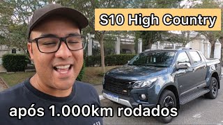 AVALIAÇÃO CHEVROLET S10 High Country 2022 após VIAGEM DE 1000km pontos POSITIVOS e NEGATIVOS [upl. by Adamik]