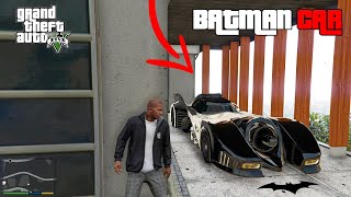 GTA 5  Secret BATMAN Car Location Hidden location [upl. by Gunning]