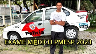 COMO FOI O EXAME MÉDICO DO CONCURSO PMESP 2023  PROVA FGV  Soldado [upl. by Dnomaj]