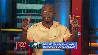 GMFB breaks down what will ultimately decide result of CommandersEagles on TNF [upl. by Kira]