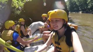 Rafting in Ohiopyle on the Lower Yough with Laurel Highlands Outdoor Center and River Tours [upl. by Verlie]