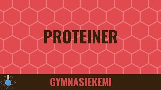 Proteiner  Kemi B  Biokemi 7 [upl. by Hank73]