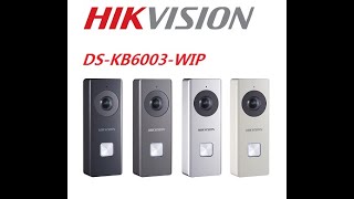 Hikvision Wi Fi Doorbell Installation Guide [upl. by Margarete]