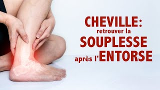 CHEVILLE retrouver la SOUPLESSE après une entorse niv débutant [upl. by Eicrad146]