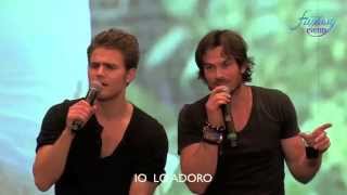 Love and Blood Itacon 3D Ian Somerhalder Paul Wesley [upl. by Ymmas349]