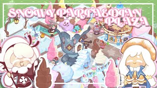 ── 🍦 cookie run a snowy parfaedian plaza ﹐？ [upl. by Latsirhc]