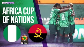 Nigeria vs Angola  AFCON 2023 HIGHLIGHTS  02022024  beIN SPORTS USA [upl. by Akinam]