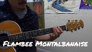 Flambee Montalbanaise  Guitar Cover with Tab  Gypsy Jazz Waltz [upl. by Kreitman]