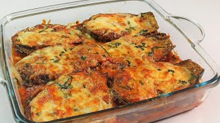 Eggplant Parmigiana  Easy Eggplant Recipe [upl. by Ramyar]