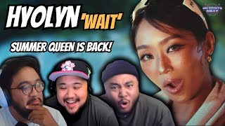 SUMMER QUEEN HYOLYN효린 Wait Official MV  REACTION [upl. by Midis]