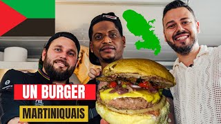 Le BURGER le  LOCAL de MARTINIQUE  Le BUZZ du quotTRINITÉ BURGERquot [upl. by Anastatius]