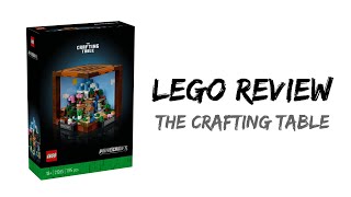 LEGO Review  21265 The Crafting Table [upl. by Elleiand]