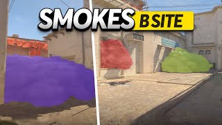 CS2  B site smokes from 1 spot [upl. by Euqinobe3]