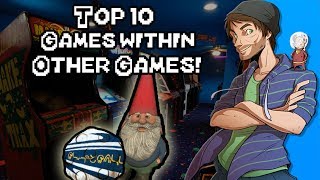 Top 10 Games Within Other Games SpaceHamster [upl. by Ellehcil]