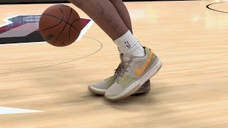 NBA 2K24 Next Gen Shoe Creator  Nike Ja 1 quotEuropean Robinquot [upl. by Yahc]