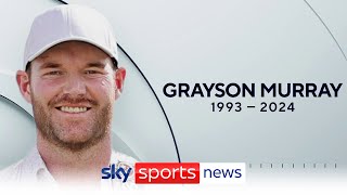 Grayson Murray Twotime PGA Tour winner has died at the age of 30 [upl. by Amliw]