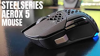 SteelSeries Aerox 5 mouse Aerox 5 Wireless Gaming Mouse [upl. by Nnyrat408]