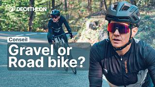 ADVICE  Road Bike vs Gravel The Differences Explained 🚴  Decathlon [upl. by Eniawtna]