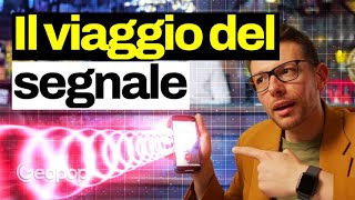 Cosa cè dietro le nostre chiamate e internet Fermiamo il tempo e seguiamo il percorso del segnale [upl. by Holna]