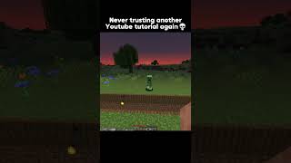 Never again 💀  minecraft minecraftshorts minecraftmemes [upl. by Lorenza]