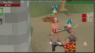 OSRS  MAXED 75 ATTACK PURE PKING [upl. by Sherlock987]