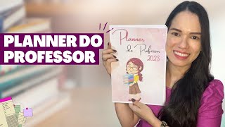 PLANNER DO PROFESSOR Como usar [upl. by Cira]