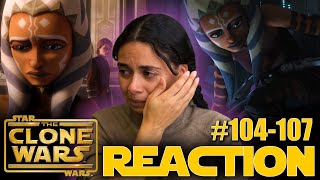 NOT AHSOKA The Clone Wars Ep 104107  Ahsoka arc REACTIONCOMMENTARY [upl. by Nyra]