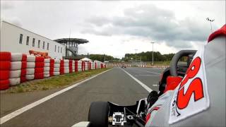 David Wassermann Training Wackersdorf Kart MadCroc  IAME X30  Onboard [upl. by Martens]