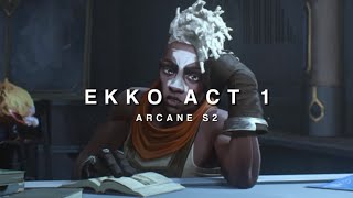 Ekko Season 2 Act 1 Scenes for Editing  ARCANE [upl. by Klarrisa]