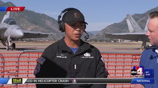 Warriors Over the Wasatch Interview with USAF F35 Demo Team member Cpt Nate Poblete [upl. by Namzzaj]