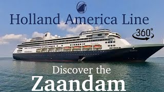 360 video  The Holland America Zaandam cruise ship was in Bar Harbor ME USA [upl. by Holladay]