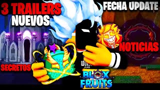 LOCURA😵‍💫 3 NUEVOS TRAILERS y POR FIN la DRAGON UPDATE🐲🔥BLOX FRUITS [upl. by Kevon809]