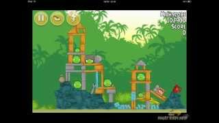 Angry Birds 217 Bad Piggies 3 Star Walkthrough Angry Birds Classic 217 [upl. by Stroud]