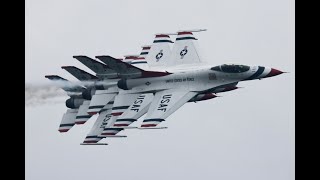 USAF Thunderbirds performing at Aero Gatineau 2024 [upl. by Elsey173]