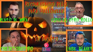 Recomendando Pelis Para Halloween en Directo [upl. by Anilah687]