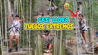 CASI LLORA en un PARQUE EXTREMO  Ni Q Fuera TV ft Karito La Tóxica [upl. by Ebby756]