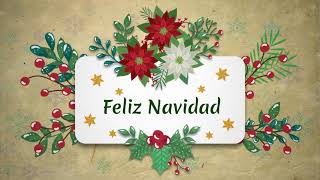 ¡Feliz Navidad  Tarjeta Animada [upl. by Nonnahsed52]