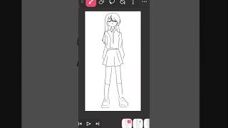 KanariaBRAIN  히뮤가 망쳐버린 애니메이션 vtuber shorts 애니 flipaclip art [upl. by Latricia]