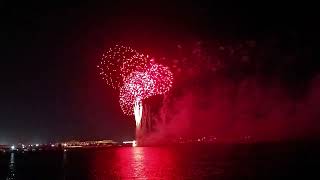 Qatar Boat show final DAY fire Works [upl. by Odla]