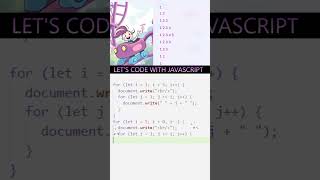 Number pattern program in javascript  javascript tutorial for beginners shortsjavascriptpattern [upl. by Ecyla]